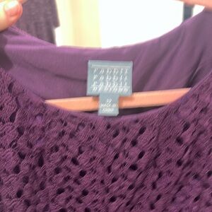 Purple Lace Women's dress
